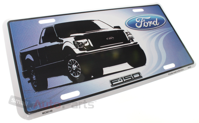 New Ford F150 License Plate Aluminum Stamped Embossed Metal Truck Tag