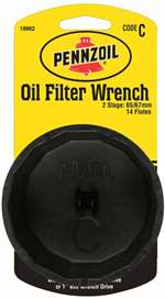 65/67mm 14Flutes Code C for Car-Truck Pennzoil Oil Filter Cap Wrench 